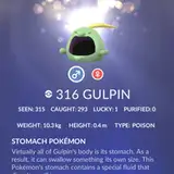 The Eater Pokémon
